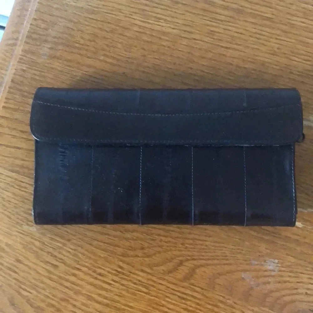 Vintage Eel Skin Wallet